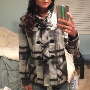 Michael Kors plaid coat